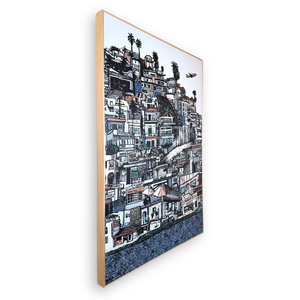 Playa Stacked (Framed)